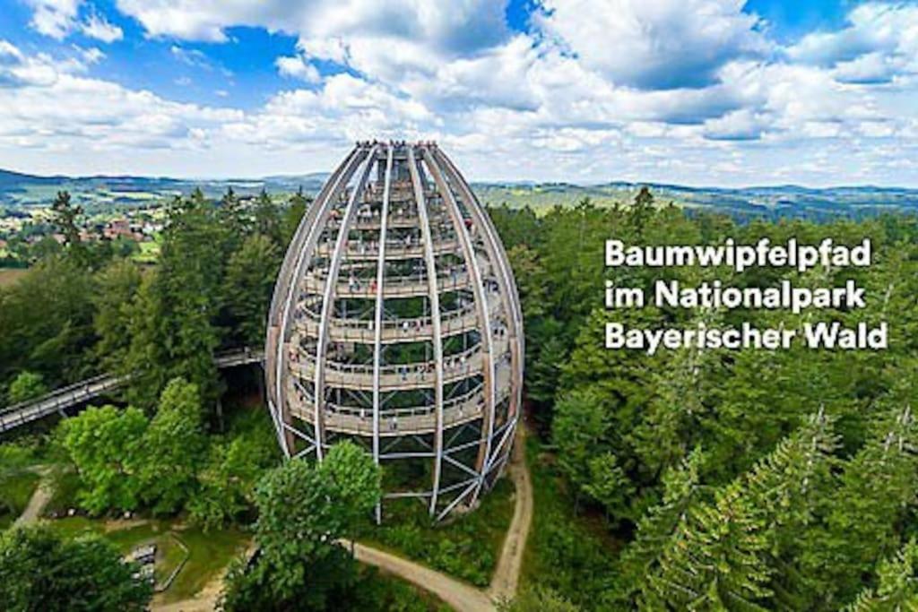 Cozy I Blockhuette Im Nationalpark I Ferienwohnung Neureichenau Luaran gambar